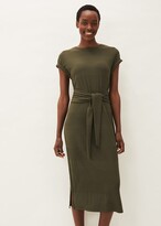 Thumbnail for your product : Phase Eight Yazmina Ribbed Jersey Midi Dress