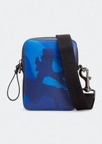 Thumbnail for your product : Valentino Garavani Men's Small Camouflage Leather Crossbody Bag