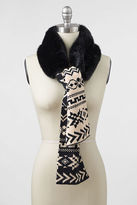 Thumbnail for your product : Lands' End Women's Fur and Knit Stole