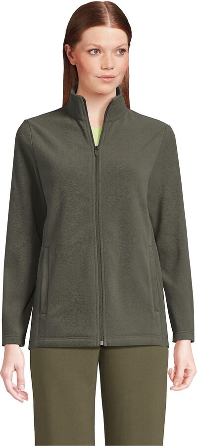 Lands' End Women's Anyweather Fleece Full Zip Jacket