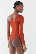 Thumbnail for your product : Out From Under Ribbed One-Shoulder Bodysuit