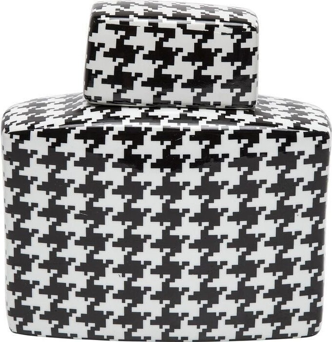 Kare Design Houndstooth Decorative Container