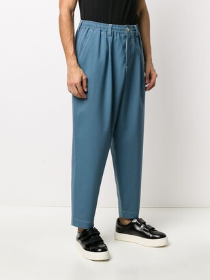 Marni Drop-Crotch Tapered Trousers