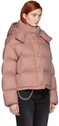 Moncler Pink Down Paeonia Jacket