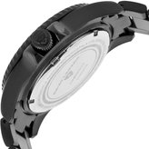 Thumbnail for your product : Swiss Legend Luminous Black IP Steel and Dial 44mm