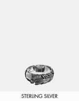 Thumbnail for your product : Seven London Sterling Silver Feather Ring