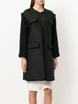 Thumbnail for your product : Chanel Pre Owned Tweed Open Coat