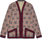 Thumbnail for your product : Gucci GG check tweed jacket