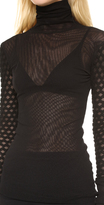 Thumbnail for your product : Jean Paul Gaultier Long Sleeve Turtleneck Top