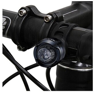 Cat Eye Orb Rechargeable F/R Cycle Light Set Polished Black