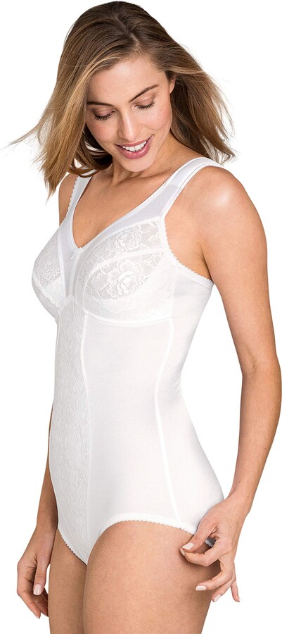 Miss Mary Of Sweden Queen Women's Non-Wired Tummy Control Body Shaper White  - ShopStyle Shapewear