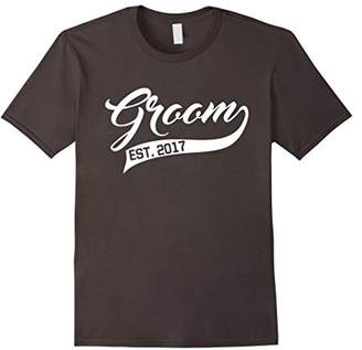Groom To Be Shirt Groom EST 2017 Funny Wedding T Shirt