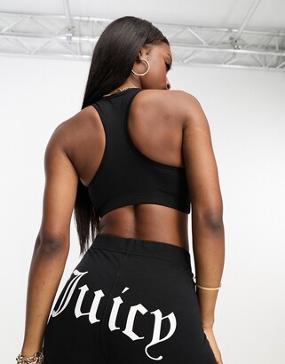 Juicy Couture co-ord active sports bra in black - ShopStyle