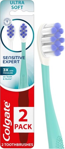 Colgate ColgateSensitiveExpertToothbrushSet-2ct