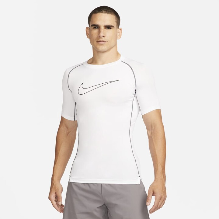 Nike Pro Dri-FIT Men's Tight Fit Short-Sleeve Top - ShopStyle Activewear  Shirts