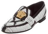 Thumbnail for your product : Versace Medusa Leather Loafers
