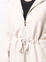 Thumbnail for your product : Peserico Drawstring Waist Hoodie