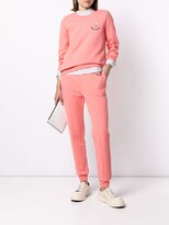 Thumbnail for your product : Markus Lupfer Aliza embroidered logo trousers