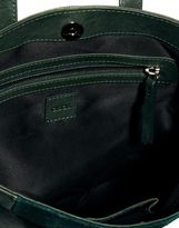 Thumbnail for your product : ASOS Leather Fringe Shopper Bag