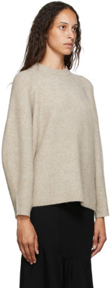 3.1 Phillip Lim Taupe Wool Crewneck Sweater