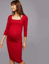 Thumbnail for your product : Isabella Oliver Square Neck Maternity Dress