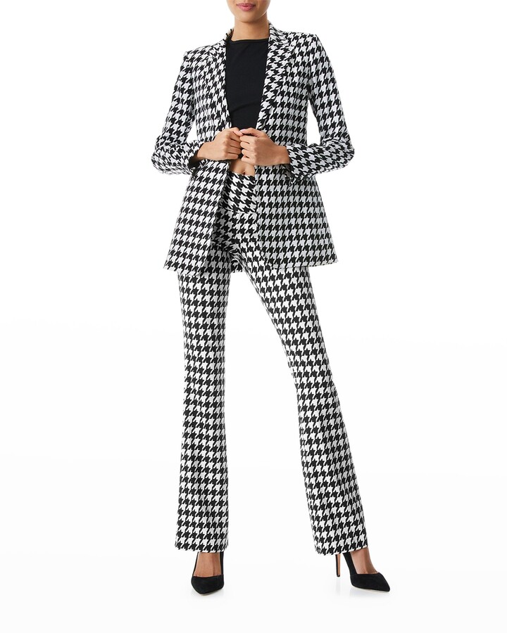 Houndstooth Fitted Blazer | Shop the world's largest collection of 