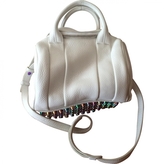 Thumbnail for your product : Alexander Wang White Leather Handbag Rockie