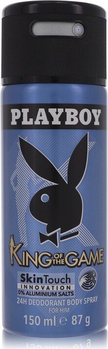 Playboy King of The Game by Deodorant Spray 5 oz Men