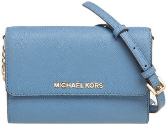 Michael Kors Blue Leather Bags For Women | Shop the world's largest  collection of fashion | ShopStyle UK
