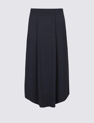 M&S Collection Jersey A-Line Midi Skirt