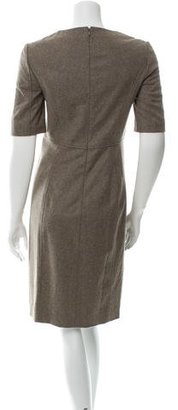 Proenza Schouler Wool-Blend Knee-Length Dress