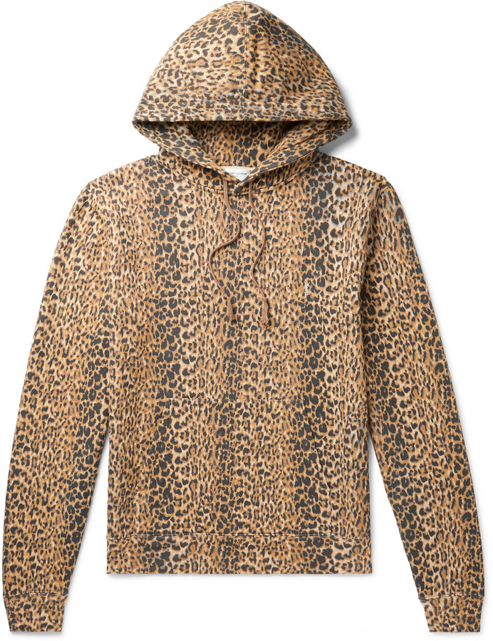 animal print hoodie mens