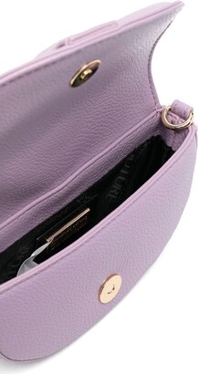 Versace Jeans Couture Baroque Buckle-Detail Shoulder Bag