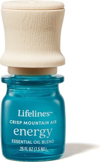 EssentialOilBlend-CrispMountainAir:Energy-Lifelines:AromatherapywithPeppermint&Rosemary,0.25NetWt
