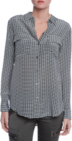 Thumbnail for your product : Equipment Slim Printed Button Down Blouse