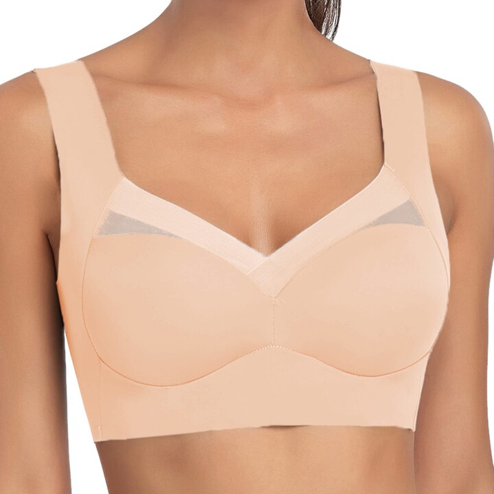 BIBILILI Bralettes For Women With Support Push Up Stretchy Deep