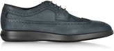 Thumbnail for your product : Hogan Dress X Blue Leather Men's Derby Shoe
