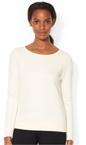 Thumbnail for your product : Lauren Ralph Lauren Long-Sleeve Quilted Top Web ID: 1720662