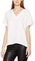 Thumbnail for your product : Selected Women's SFNEWSMILE SS TOP NOOS T-Shirt, White (Snow White)