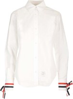 Stripe Detailed Button-Up Shirt 