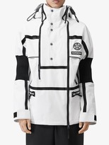 Thumbnail for your product : Burberry Globe Graphic Reconstructed Track Jacket