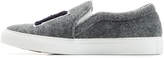 Thumbnail for your product : Joshua Sanders Felted Wool Slip-On Sneakers