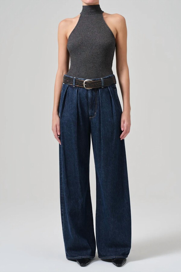 Citizens of Humanity Petra Pleated Trouser Jean In Eden