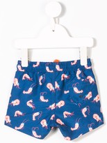 Thumbnail for your product : Sunuva Shrimp Print Swim Shorts