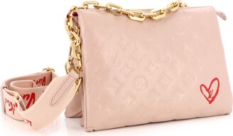 Louis Vuitton Coussin Bag Limited Edition Fall in Love Monogram Embossed  Lambskin PM Metallic 2187281