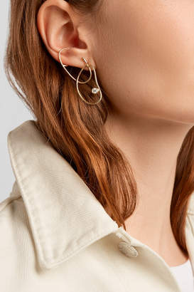 A.N.A Khouri - Grace 18-karat Gold Diamond Earring