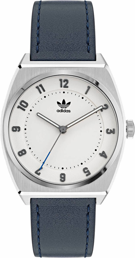 adidas Men's Originals Style Code Two White Dial Watch