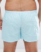 Thumbnail for your product : ASOS DESIGN PLUS Woven Boxers In Blues 3 Pack