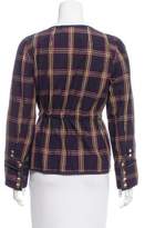 Thumbnail for your product : Marc by Marc Jacobs Collarless Plaid Jacket