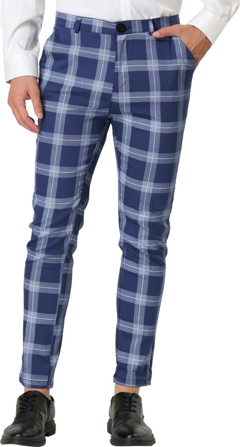 Mens Chino Plaid Pants | Shop The Largest Collection | ShopStyle